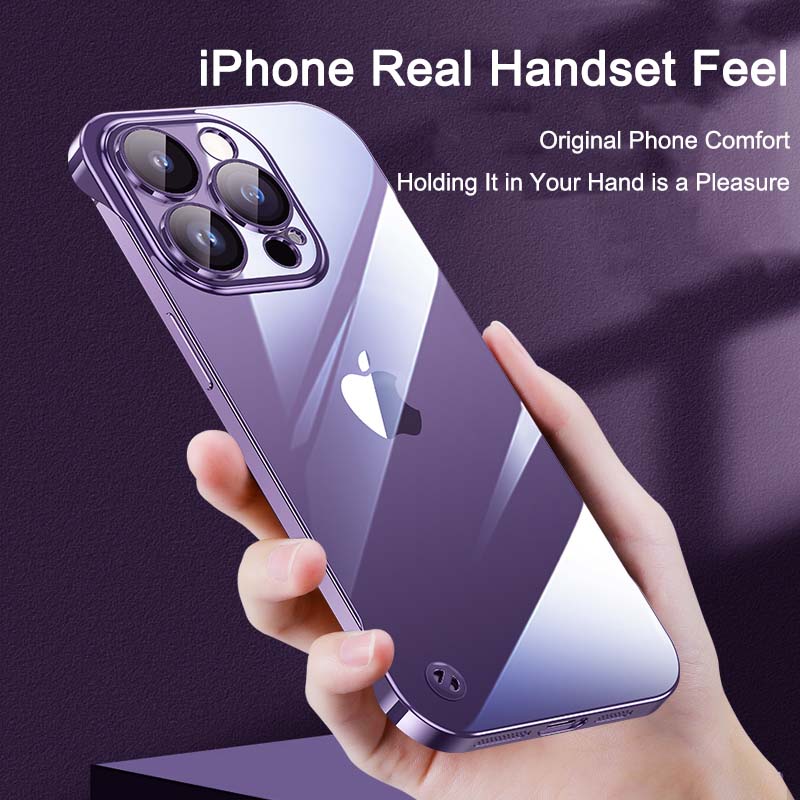 Basic Phone Case | Pink Electroplated Hard Case - SPICEUP
