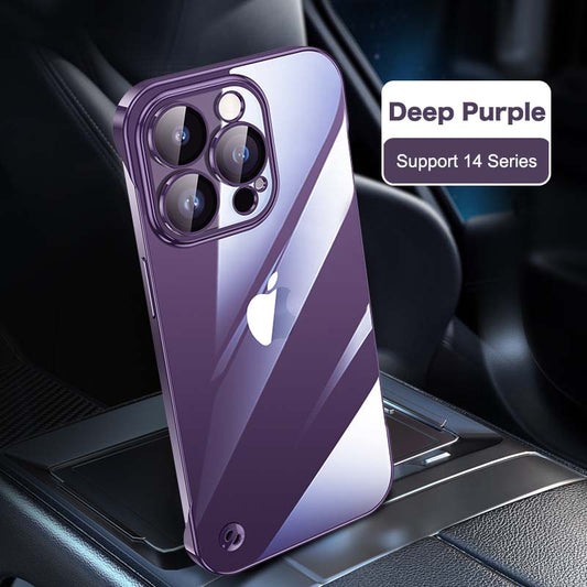 Basic Phone Case | Purple Electroplated Hard Case - SPICEUP