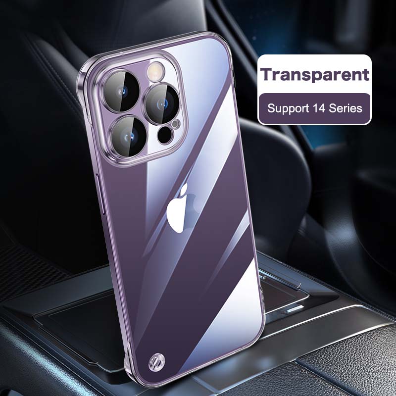 Basic Phone Case | Transparent Electroplated Hard Case - SPICEUP