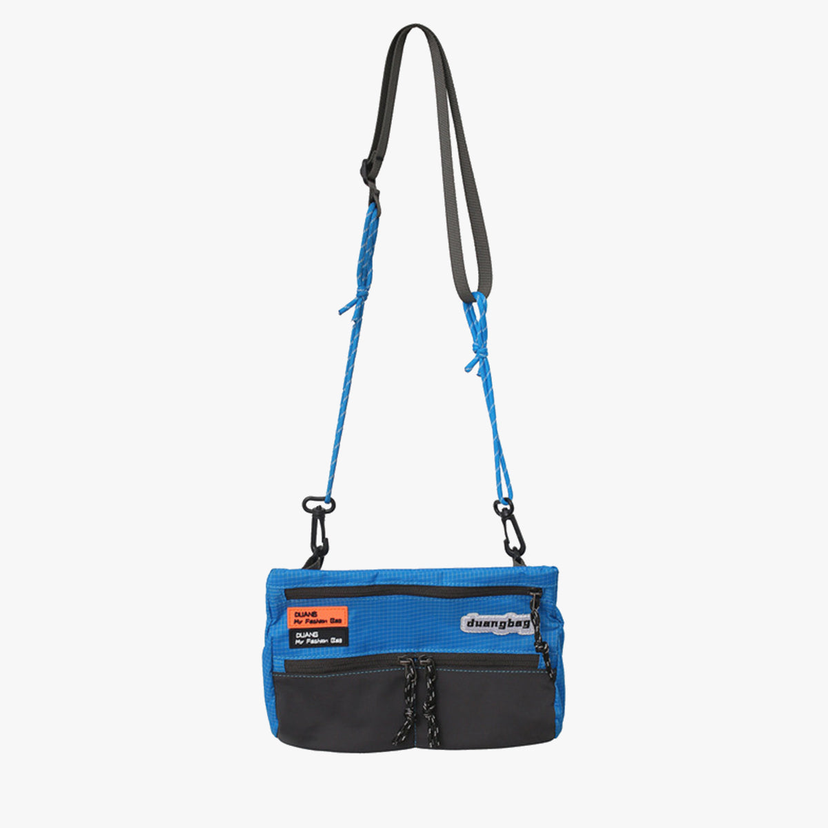 Multi-Pocket Crossbody Bag | Blue - SPICEUP