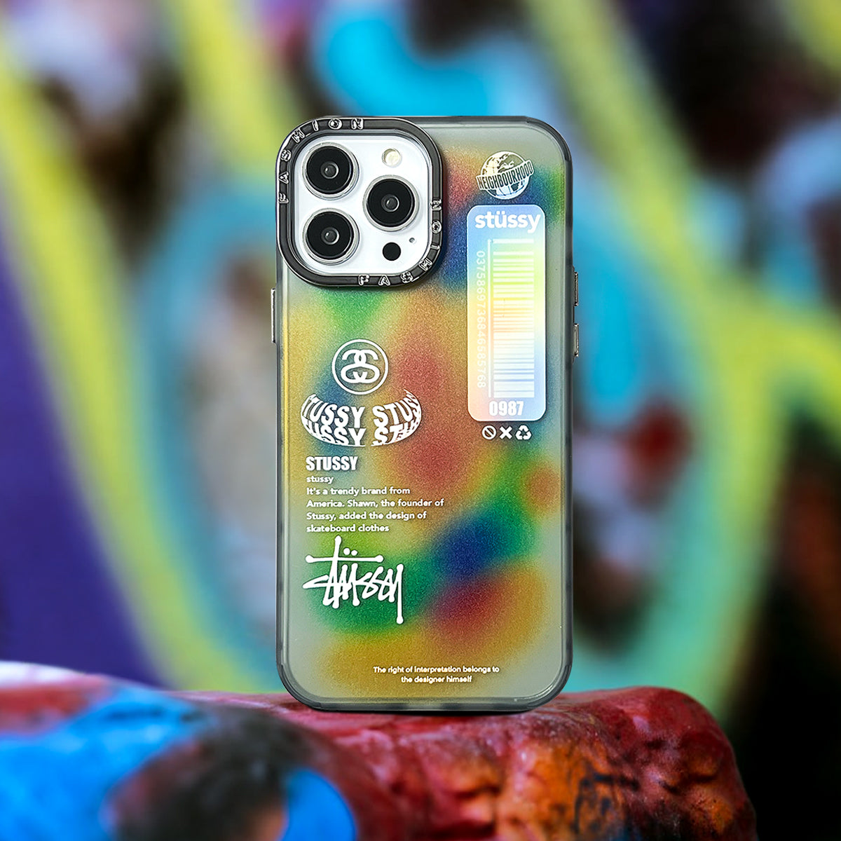 Transparent Phone Case | ST Graffiti Frosted - SPICEUP
