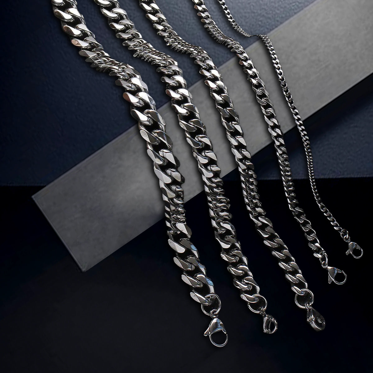 SALE | 5mm White Gold Miami Cuban Chain - SPICEUP