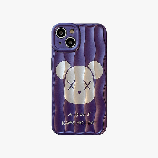 3D Phone Case | Holiday Bear Purple - SPICEUP