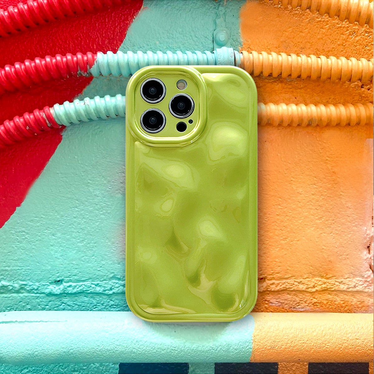 3D Phone Case | Irregular Green - SPICEUP