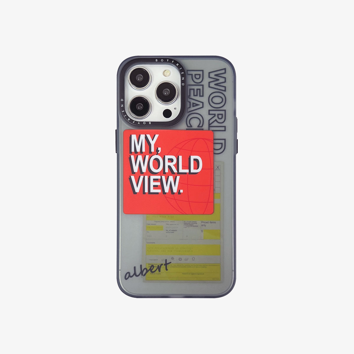 Limited Phone Case | My World View - SPICEUP